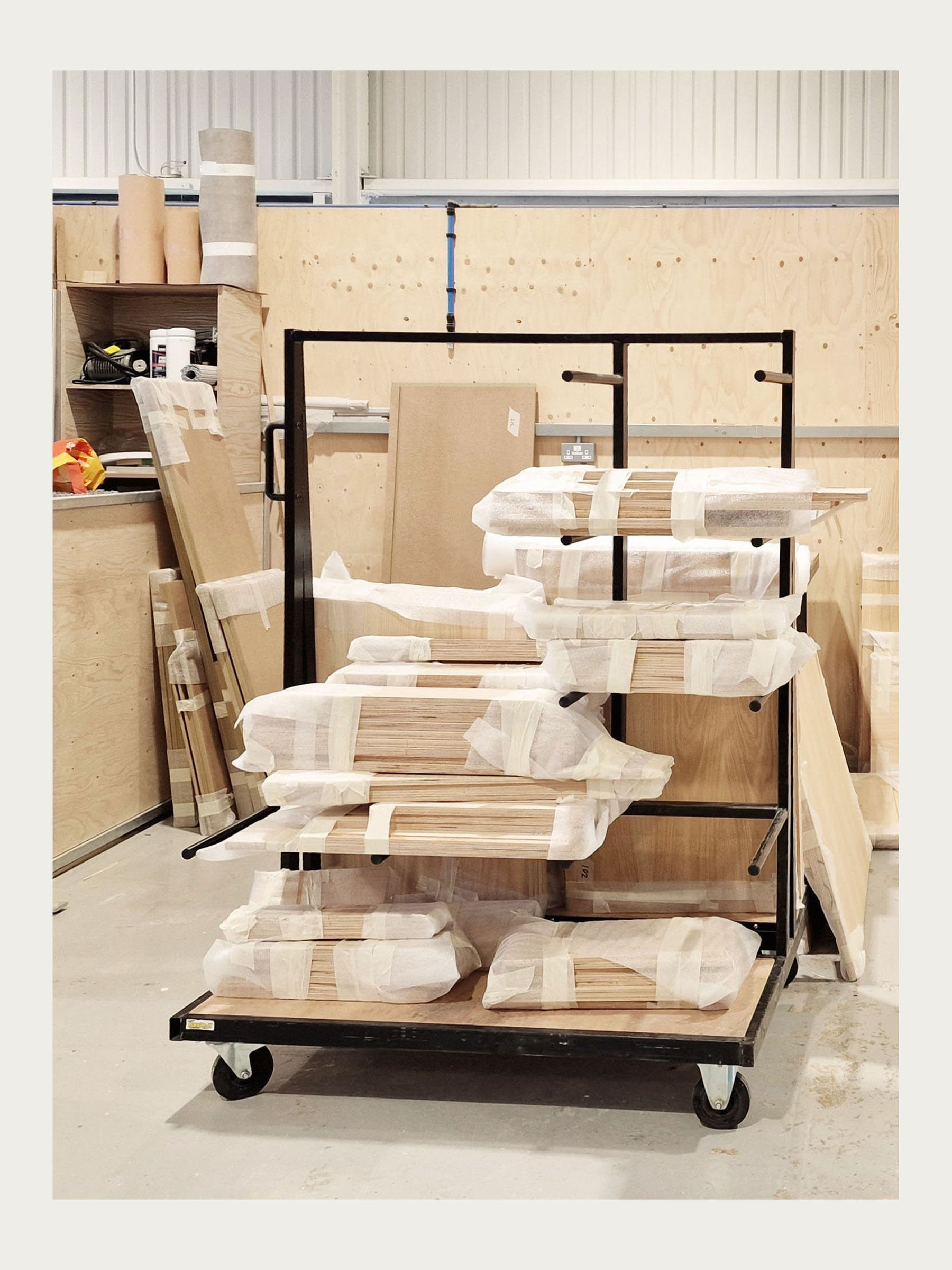 Cast Corbel House kitchen fabricated in house